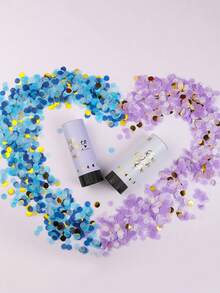 1/3/6pcs Mini Colorful Paper Poppers Set, Suitable For Birthday Party, Handheld Flower Spray Adds Festive Atmosphere To Celebrations - View 3
