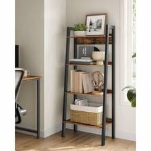 Bookcases - Rustic Brown + Black - View 2