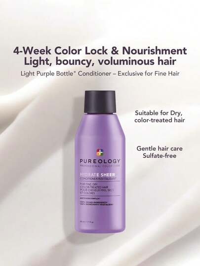  Pureology Amino Acid Moisturizing Purple Bottle Conditioner, Soothing, Refreshing, Smooth