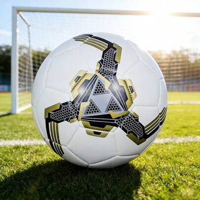 Bóng đá chống mài mòn, cỡ 4,5, chất liệu mềm, dành cho người lớn, dùng trong tập luyện ngoài trời.