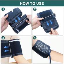 Digital Blood Pressure Monitor, Pulse Oximeter, And Thermometer With Pulse And Vital Signs Monitoring | Two Operating Modes, Large LED Display, Voice Prompts In Spanish - 阿爾卑斯灰 - 查看 5