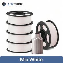 ANYCUBIC 5KG PLA Filament FDM 3D Printer 1.75mm 3D Printing Material Failment Kobra S1C K3C EU US Warehouse - 5KG Mia Trắng - Xem 1