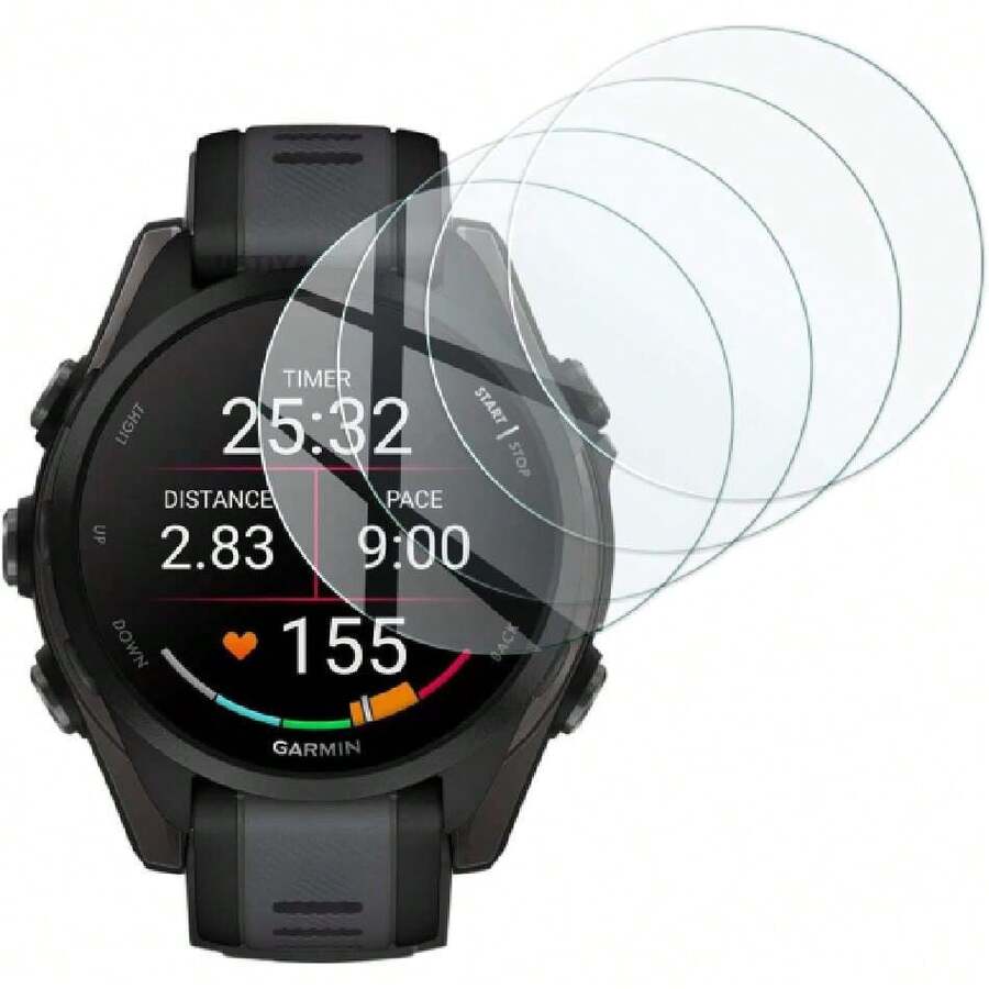 4x Mica Para Garmin Forerunner 165 / para Xiaomi Watch S4 / Watch 2 Pro Screen Protector piezas pantalla cristal vidrio templado Glass 9H HD Reloj Smartwatch D37.5,42530405 - Multicolor - Ver 1