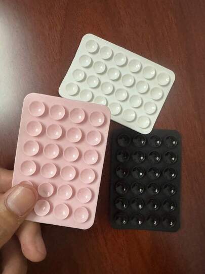 1 Silicone Suction Cup Phone Case Holder, Phone Suction Cup Holder, Octobuddy Brand, Adhesive Phone Holder, Adhesive Phone Holder, Suitable For Mobile Phones, Octobuddy Brand, Phone Accessory, Phone Holder