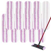 Flat Mop Refill For H2prO Flat Mop System - Washable Reusable Scrubby Mop Pads For Hardwood Floor Cleaning  Pads 10Pack - 10 gói, mỗi gói 10 miếng cọ rửa. - Xem 2