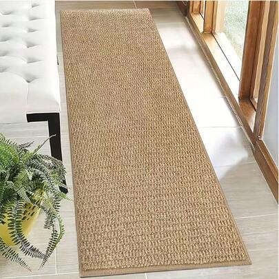 1pc Camel Solid Color Decorative Carpet & Mat, Pineapple Ring Material, Dirt-Resistant And Machine Washable, Multiple Sizes And Shapes Available, Decorative Carpet, Bedroom Decor, Small Rug, Carpet, Home Decor, Living Room Carpet, Living Room Small Rug, Bedroom Carpet, Living Room Home Decor, Outdoor Carpet, Washable Carpet (Creases May Occur Due To Factory Packaging, Just Need To Lay Flat For A Few Days To Restore Flatness)