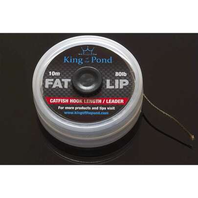 Catfishing Leader Hook Link, 80lb Breaking Strain For Fat Lip Catfish