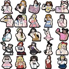 50 Personalized Funny Hot Girl Hot Eyes Cartoon Graffiti Stickers Decorative Material Hand Ledger Guitar Waterproof Stickers - View 7