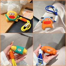 Funny Sausage Mouth Monster Silicone Protective Case With Strap, Compatible With Apple Pro/Pro2 - Multicolor - View 8