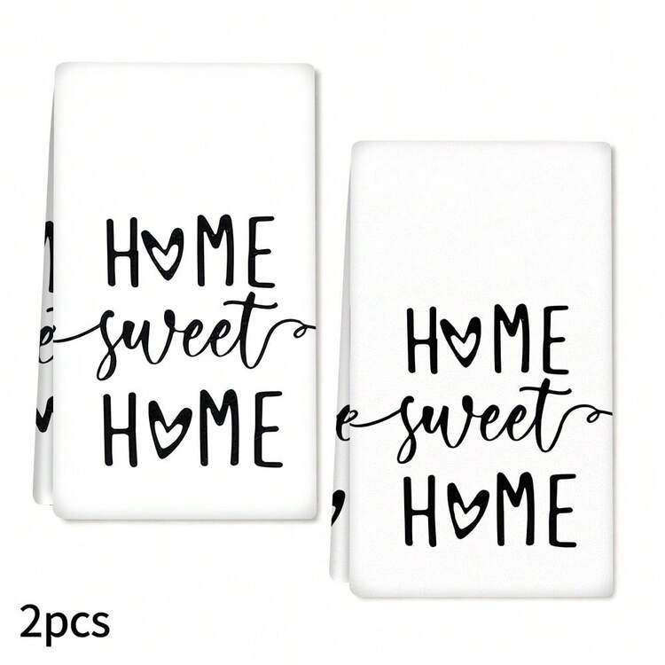 1 chiếc khăn lau bếp in chữ đen trắng chủ đề gia đình, họa tiết dễ thương, chất liệu pha polyester siêu mềm, kiểu dáng hiện đại, bộ 2/4/6/8 chiếc, lý tưởng để trang trí nhà bếp, lau chùi, khăn ăn trang trí, trang trí bàn ăn, quà tặng ngày lễ cho gia đình. - Nhiều màu - Xem 15