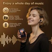 Android 12 Lossless Music Player, Bluetooth, WiFi, DSD High-Resolution Audio Player, Supports Up To 512GB Expansion - View 7