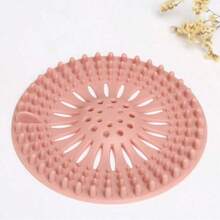 Silicone Hair Catcher Drain Cover, Bathtub Drain Protector, Drain Mat, Bathroom & Bathtub Drain Guard, Easy To Install And Clean, Suitable For Bathroom, Bathtub, Shower And Sink, Home Bathroom Decor, Back To School - A - View 12