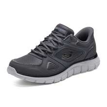 Skechers 男士休閒鞋2026新款 TRACK男士綁帶運動鞋輕便日常舒適休閒鞋 233039-CHAR - 炭灰色 - 查看 3
