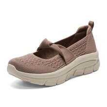 Skechers Giày nữ thường ngày MODERN D'LUX - Giày lười thời trang nữ, giày đi ngoài trời nhẹ nhàng, mẫu 159117-MOC - Cà phê Mocha - Xem 3