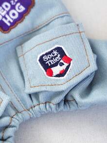 PETCIRCLE 1 bộ quần áo cho thú cưng, bộ yếm dễ thương với họa tiết cầu vồng dành cho chó và mèo. - Nhiều màu - Xem 8