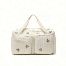 1 pieza Bolso de maternidad/bolso de pañales/bolso de hospital/bolso de maternidad de gran capacidad, organizador para pañales, toallitas, biberones. Adecuado para viajes y uso diario. Regalo del Día de la Madre, regalo para bebé recién nacido, regalo de cumpleaños - Multicolor - Ver 13