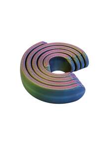 1pc Star Realm Decompression Disk Rotating Ring Pressure Reducing Toy - Colorful Stripes And Vortex Patterns, 360° Spiral Polygon Rings | Suitable For Use In Offices And Homes, Fingertip Pressure Reducing Toy, Creative Gift Choice, Fashionable Appearance, Concentration Aid Tool, Bright Colors, Smooth Rotation, Entertainment And Relaxation, Unique Gift - Spiral Decompression Disc - View 9