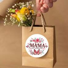 Custom Mother's Day Heart Pattern Sticker Design, Perfect For Mother's Day Gifts To Mothers Or Female Elders - Expressing Gratitude And Blessings Stickers, Wedding Stickers, Packaging Stickers, Envelope Stickers, Box Stickers, Bottle Cap Stickers, Gift Stickers, Souvenirs Stickers, Phone Stickers, Stationery Stickers - Mother's Day Stickers - View 3