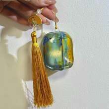 New Chinese Style Retro Apple Pro 3/Pro 2/4th Gen Earphone Case, Anti-Drop Protective Cover, Holiday Gift, Suitable For Girlfriend - Green - View 4