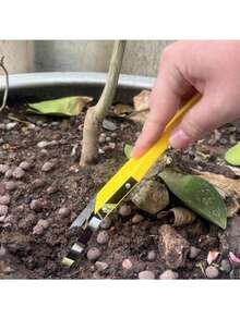 1个/2个装 Garden Bandit 手动环形除草器，夏季必备园艺工具，铁环设计搭配锋利刀片，手动除草，塑料手柄带紫外线防护，适用于除草、松土、园艺等。 - A - 查看 7