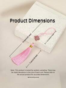1pc/3pcs Chinese Knot Tassel Pendant DIY Fan Bookmark Chinese Style Exquisite Cultural & Creative Jewelry Accessories Mini Chinese Knot Bag Accessories - one-size - View 5