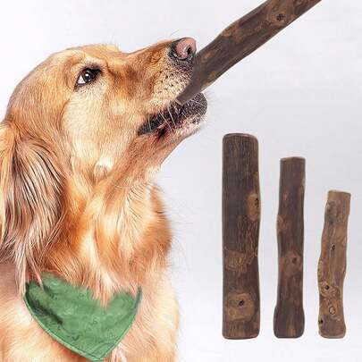 100% Natural Coffee Wood Chew Toys In Various Sizes. Dog Chew Toys For Dogs To Relieve Boredom, For Dog Training And Interactive Use. Suitable For Dogs Of All Sizes. Healthy Chewing Sticks For Cleaning. (Natural Wooden Products Come In Random Shapes And Colors.) Dog Gifts. Purely Natural. More Reassuring. Good Items For Dog Companionship.