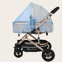 Stroller Mosquito Net: Full Coverage, With Dense Mesh For Enhanced Insect Protection, Polyester Outdoor Mosquito Net For Strollers - Azul - View 11