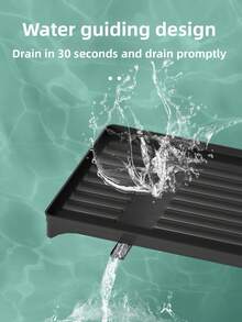 1个双层钢制碗碟晾干架 - 包括餐具架、杯架、额外晾干垫 - 节省空间、防锈、耐用且易于清洁的厨房收纳架；坚固稳定的碗碟架；可用于存放碗、盘子、杯子、刀具；厨房置物架。 - 彩色 - 查看 3