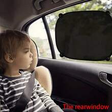 Car Windshield Sunshade, Anti-UV Heat Insulation Curtain, Universal Car Window Sunshade - A - View 2
