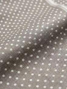 1件简约卡通可爱围裙，时尚厨房围裙，韩式可爱别致定制腰围围裙 - TJ-圓點灰-單口袋WQ - 查看 4