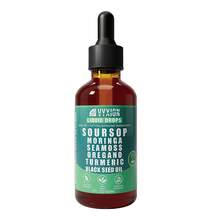 Vyxion Soursop Seamoss Moringa Oregano Turmeric Black Seed Oil – Liquid Drops. Women's Health. - 1 Pack - 查看 5