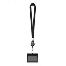 Expandable PU ID Card Holder, Work Badge Card Case, Employee ID Card Holder With Retractable Clip - 1.5-meter Telescopic Rope + Triangular Pickup Truck - View 7