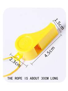 1/12/24pcs Random Color Sports Whistle, Suitable For Football, Basketball Games, Birthday, Wedding Celebration, Christmas Cheering, Referee Whistle - A - View 7