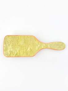 1pc Customized Laser Engraved Air Cushion Hair Comb, Personalized Acrylic Shiny Pearl Textured Name Design, Unique Bridesmaid Party Gift, Gift For Her/Mom - Multicolor - View 13