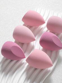 15pcs Makeup Sponges, Random Gourd/Water Drop Shapes And Colors, Suitable For All Skin Types Makeup Tools - Multicolor - View 4