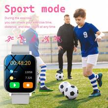Smart Watch With Wireless Calling - Call Answer/Reject, 100+ Sports Modes, Fitness Tracker & Activity Data Tracking, Message/APP Alerts, USB Charging - Unisex Sports Watch For Android Phones - 查看 6