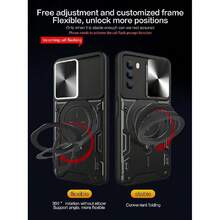 Capa Case For Moto G52 - With Screen Protector And Built-In Phone Stand - Black, 42515171 - 薄荷綠 - 查看 5