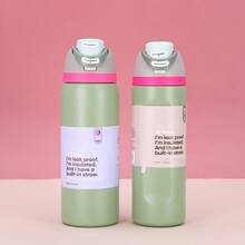 24/Oz/32 Oz Water Bottle Cup Vacuum Water Bottle Drinkware Tumbler Stainless Steel Thermal Mug Original Cold Hot Cup Owal'o - Multicolor - View 9