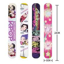 拍拍手环，动漫纽扣腕带，生日派对礼物，学校奖品 - 彩色 - 查看 8