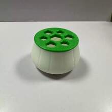 1pc Garlic, Green Onion, Home Gardening, Hydroponics, Chives Garlic Green Onion Regrow Farm, Black & White Cover Set Easy To Distinguish Reusable, Abundant Planting, Regenerative Planter, Simple Home Operation Cyclic Harvest, Soil-Free Hydroponic Box, Grow Well Regardless Of Season - Reusable - 7 Holes - View 7