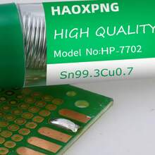 HAOXPNG 1 Stück Lötdraht, Kolophonium-Kernlot, verwendet für die Reparatur von elektronischen und elektrischen Schweißkomponenten, Durchmesser 0,6 mm/0,8 mm/1 mm - 1 STÜCK - Übersicht 5
