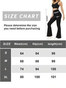 3PCS Women's Booty Lifting Flare Pants - High Waisted Tummy Control Lightweight Yoga Pants With Pockets | Perfect For Spring Outfits, Summer Travel & Vacation Wardrobes - 3pcs 黑灰紅 - 查看 8