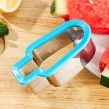 4pcs Creative Fruit Platter Mold, Watermelon Slicer, Ice Cream & Popsicle Shaped Fruit Cutting & Slicing Tools - Multicolor - View 6