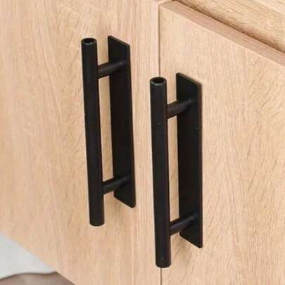 1pc Self-Adhesive Drawer/Cabinet Door Handle, No Drilling Required, Suitable For Furniture, Kitchen Cabinets, Drawers And Storage Cabinets