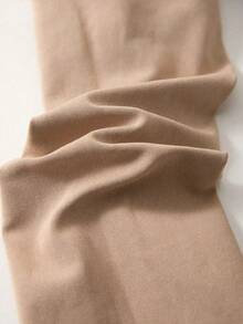 1 Pair Double Layer Black Silk Bare Leg Artifact, Thin No Velvet Slim Pantyhose Fit 15-25℃ - Black - View 5