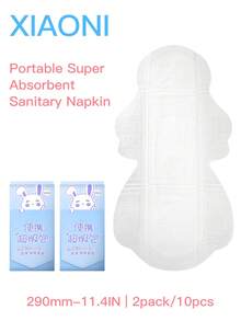 XIAONI Portable Packing Sanitary Pads Super Absorbent Sanitary Napkin Compact Packaging 5Pcs/Pack, Easy Carry Perfect For Travel - Set - View 15