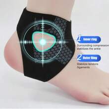 2pcs Ankle Support Braces, Snug Fit, Unisex, Suitable For Basketball, Running And Fitness Training, Professional Sports Protection Equipment First Choice - Ankle Guards - View 5