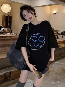 Women T-Shirts - Black - View 1