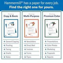Hammermill Paper Color Copy Digital 32 lb 28 x 21 cm tamaño carta 100 Brillante 500 hojas/1 Resma 102630 fabricada en los Estados Unidos 32 lb (14.51 kg) Blanco Letter - Ream - Blanco - Ver 4