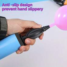 Hand-Operated Balloon Pump, Macaron-Colored Balloon Inflation Tool, Portable Air Pump. - View 5
